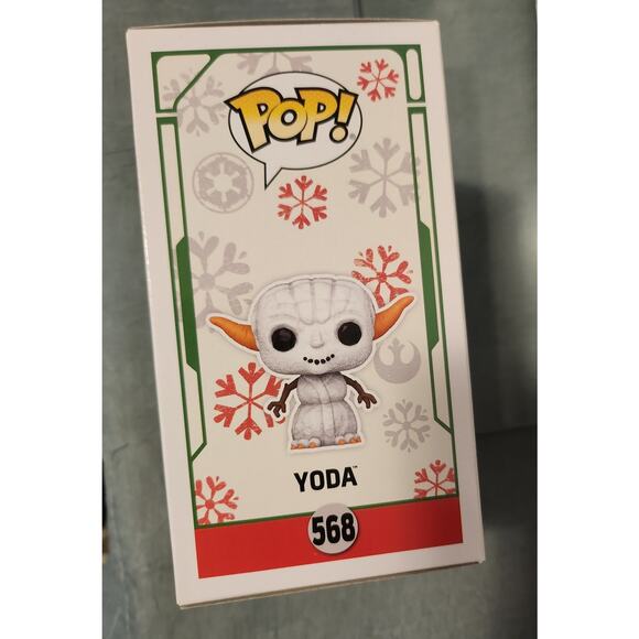 Funko Star Wars Yoda Snowman Pop! Vinyl Figure Limited Edition Exclusive - Picture 4 of 6